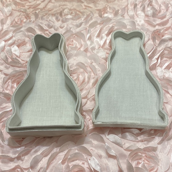 Set Of 3 Vintage Spring Easter Sequin Covered Boxes! - Picture 7 of 10